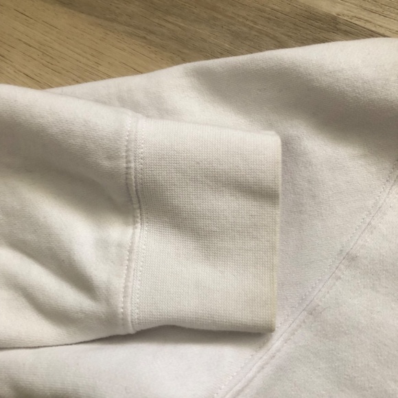 Harlow White Pullover Hoodie Sweater - Picture 6 of 7